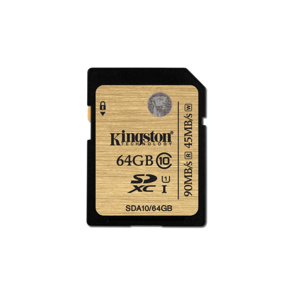 Карта пам'яті Kingston Ultimate SDXC 64GB Class10 UHS-I R90/W45MB/s